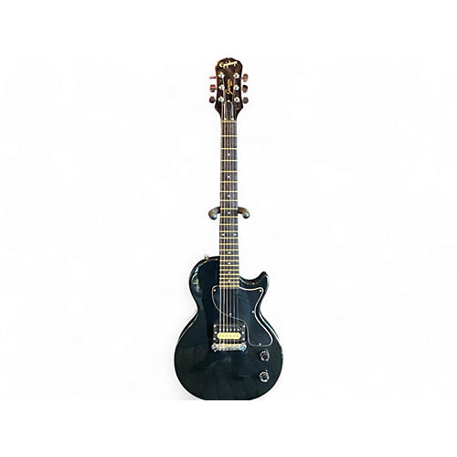 Epiphone Used Epiphone Les Paul Junior Single Cut Black Solid Body Electric Guitar Black