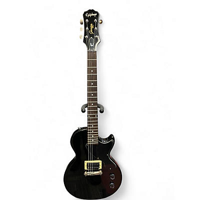 Used Epiphone Les Paul Junior Single Cut Black Solid Body Electric Guitar