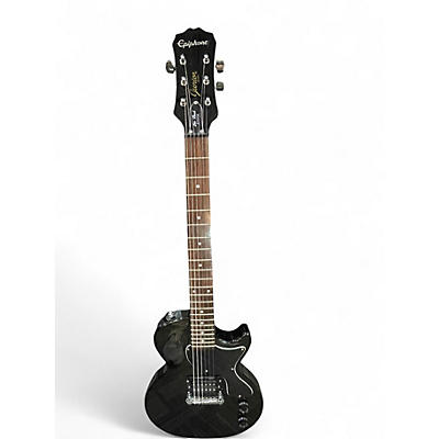 Used Epiphone Les Paul Junior Single Cut Black Solid Body Electric Guitar