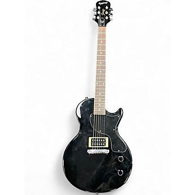 Used Epiphone Les Paul Junior Single Cut Ebony Solid Body Electric Guitar