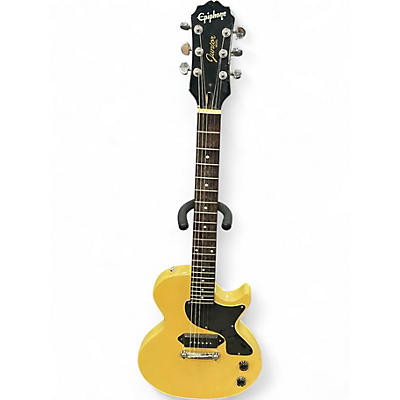 Used Epiphone Les Paul Junior Single Cut tv yellow Solid Body Electric Guitar