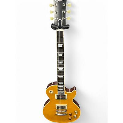 Used Epiphone Les Paul Kirk Hammett Greent Lemon Burst Solid Body Electric Guitar