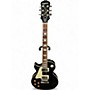Used Epiphone Les Paul Left Handed Black Electric Guitar Black