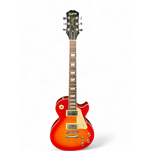 Used Epiphone Les Paul Limited Cherry Sunburst Solid Body Electric Guitar Cherry Sunburst
