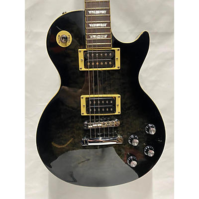 Epiphone Used Epiphone Les Paul Limited Edition Quilted Black Burst Solid Body Electric Guitar