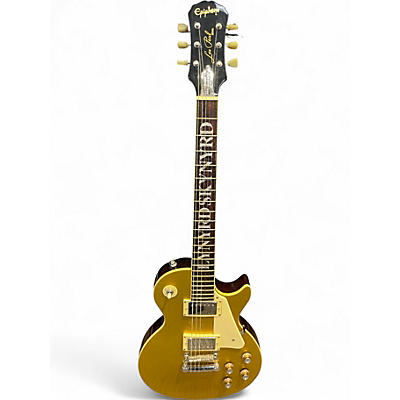 Used Epiphone Les Paul Lynard Skynard 30th Anniversary Gold Solid Body Electric Guitar