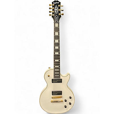 Used Epiphone Les Paul MKH Origins Custom Alpine White Solid Body Electric Guitar