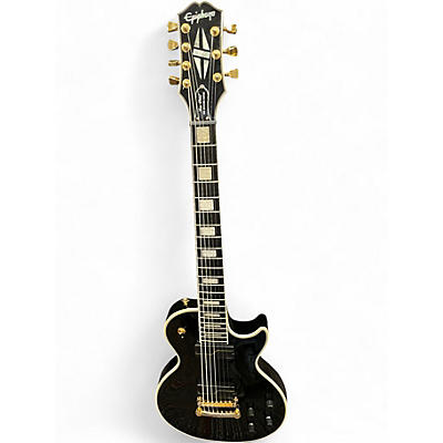 Used Epiphone Les Paul MKH Origins Custom Black Solid Body Electric Guitar