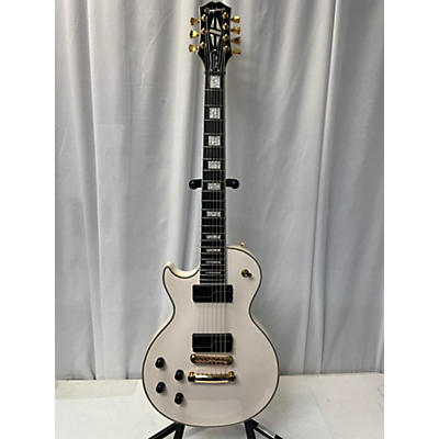 Epiphone Used Epiphone Les Paul MKH Origins Custom Bone White Electric Guitar