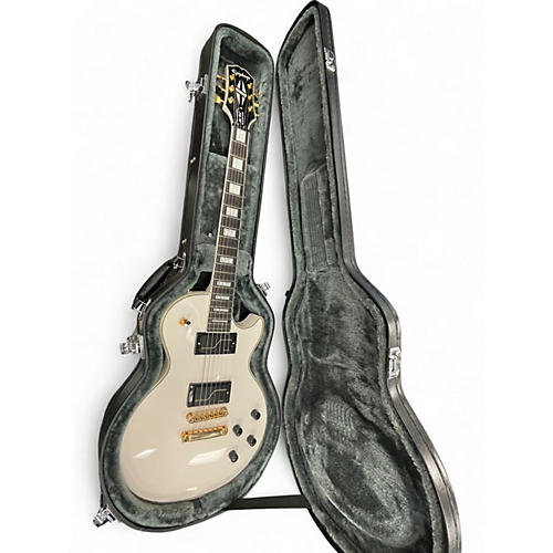 Used Epiphone Les Paul MKH Origins Custom White Solid Body Electric Guitar White