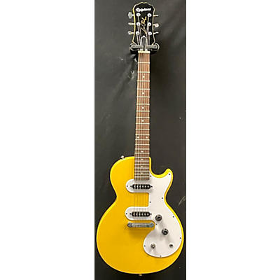 Epiphone Used Epiphone Les Paul Melody Maker Yellow Solid Body Electric Guitar