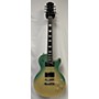 Used Epiphone Used Epiphone Les Paul Modern Figured Caribbean Blue Fade Solid Body Electric Guitar Caribbean Blue Fade