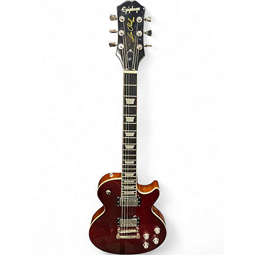 Used Epiphone Les Paul Modern Vintage Sparkling Burgundy Solid Body Electric Guitar Vintage Sparkling Burgundy