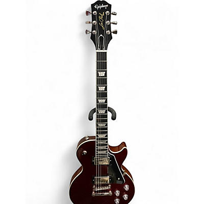 Used Epiphone Les Paul Modern Vintage Sparkling Burgundy Solid Body Electric Guitar