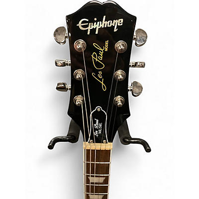 Used Epiphone Les Paul Muse Metallic Green Solid Body Electric Guitar