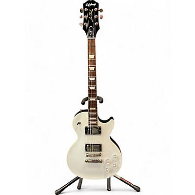 Epiphone Used Epiphone Les Paul Muse Pearl White Metallic Solid Body Electric Guitar