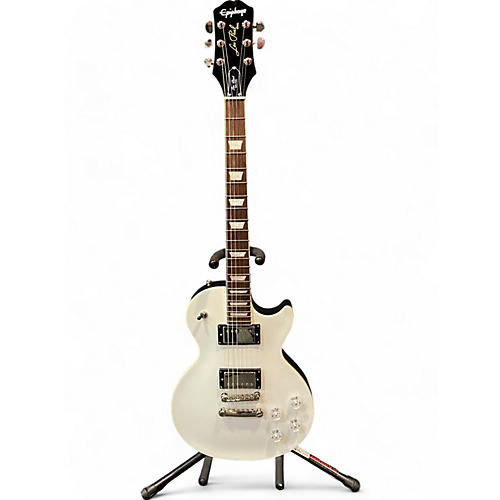 Epiphone Used Epiphone Les Paul Muse Pearl White Metallic Solid Body Electric Guitar Pearl White Metallic