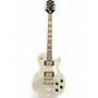 Used Epiphone Les Paul Muse White Glitter Solid Body Electric Guitar White Glitter