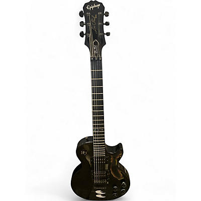 Used Epiphone Les Paul Nightfall Black Solid Body Electric Guitar