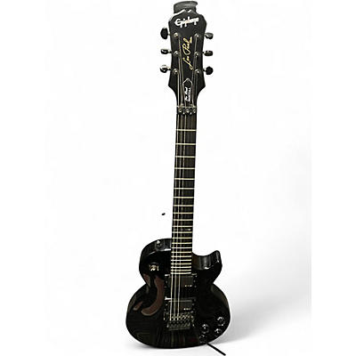 Used Epiphone Les Paul Nightfall Ebony Solid Body Electric Guitar