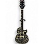 Used Epiphone Les Paul Nuclear Extreme Black and White Solid Body Electric Guitar Black and White