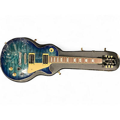 Used Epiphone Les Paul Plustop Pro Blue Burst Solid Body Electric Guitar