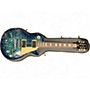 Used Epiphone Les Paul Plustop Pro Blue Burst Solid Body Electric Guitar Blue Burst