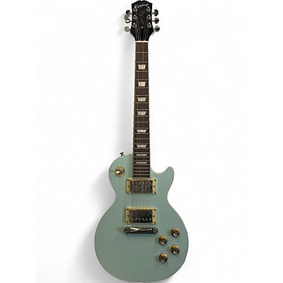 Used Epiphone Les Paul Power Player Blue Solid Body Electric Guitar