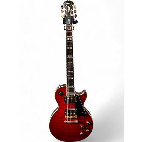 Epiphone Used Epiphone Les Paul Prophecy Custom EX Cherry Solid Body Electric Guitar Cherry