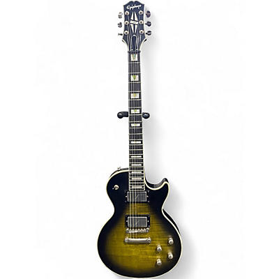Used Epiphone Les Paul Prophecy Custom EX OLIVE TIGER Solid Body Electric Guitar