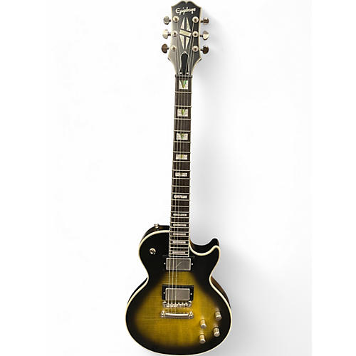 Used Epiphone Les Paul Prophecy Custom EX Olive Green Solid Body Electric Guitar Olive Green