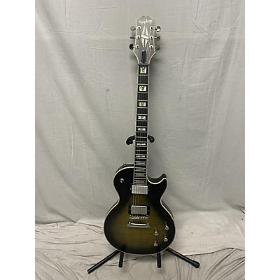 Epiphone Used Epiphone Les Paul Prophecy Custom EX Tiger Olive Solid Body Electric Guitar