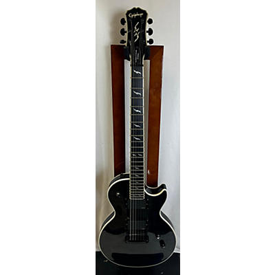 Epiphone Used Epiphone Les Paul Prophecy Custom EX Trans Black Solid Body Electric Guitar