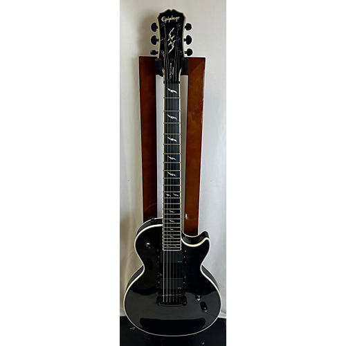 Epiphone Used Epiphone Les Paul Prophecy Custom EX Trans Black Solid Body Electric Guitar Trans Black