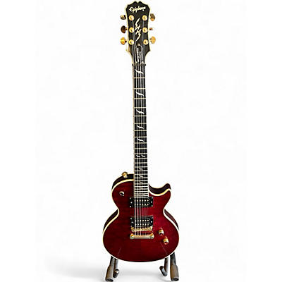 Used Epiphone Les Paul Prophecy Custom EX Wine Red Solid Body Electric Guitar