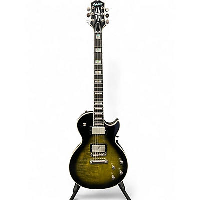Used Epiphone Les Paul Prophecy GX Olive Green Solid Body Electric Guitar