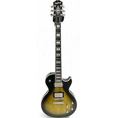 Used Epiphone Les Paul Prophecy GX Olive Tiger Aged Gloss Solid Body Electric Guitar Olive Tiger Aged Gloss