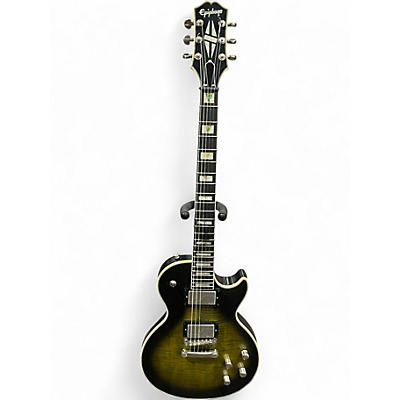 Used Epiphone Les Paul Prophecy GX Olive Tiger Solid Body Electric Guitar