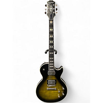 Used Epiphone Les Paul Prophecy Olive Tiger Aged Gloss Solid Body Electric Guitar