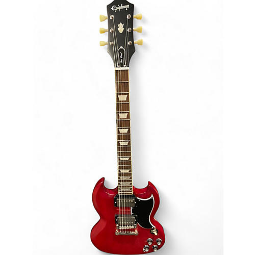 Used Epiphone Les Paul SG Candy Apple Red Solid Body Electric Guitar Candy Apple Red