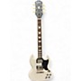 Used Epiphone Les Paul SG Classic White Solid Body Electric Guitar Classic White
