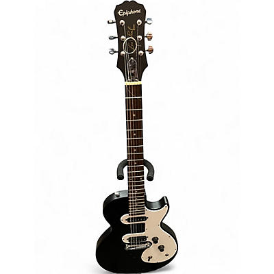 Used Epiphone Les Paul SL Black and White Solid Body Electric Guitar