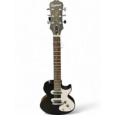 Used Epiphone Les Paul SL Black and White Solid Body Electric Guitar