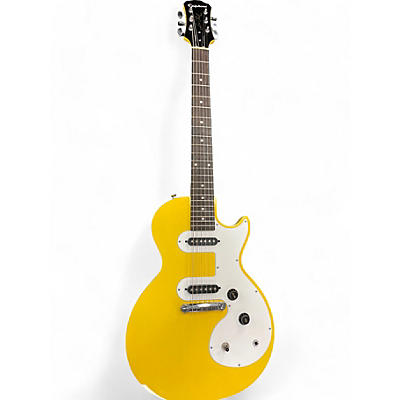 Epiphone Used Epiphone Les Paul SL Graffiti Yellow Solid Body Electric Guitar