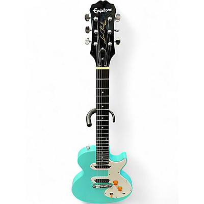 Used Epiphone Les Paul SL Surf Green Solid Body Electric Guitar