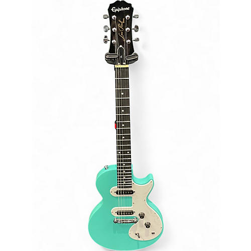 Used Epiphone Les Paul SL Turquoise Solid Body Electric Guitar Turquoise