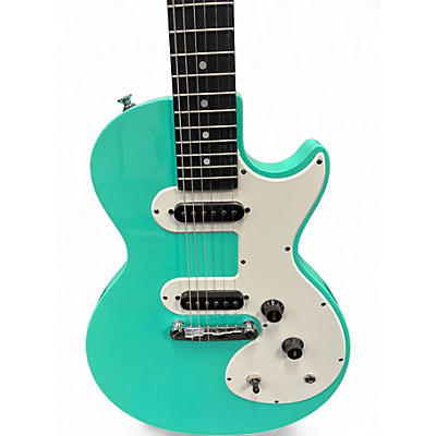 Used Epiphone Les Paul SL Turquoise Solid Body Electric Guitar