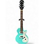 Used Epiphone Les Paul SL Turquoise Solid Body Electric Guitar Turquoise