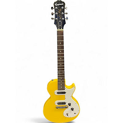 Used Epiphone Les Paul SL YELLOW Solid Body Electric Guitar