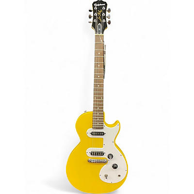 Used Epiphone Les Paul SL Yellow Solid Body Electric Guitar